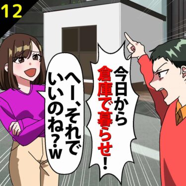 【#12】夫「今日から倉庫で暮らせ！」⇒私「へー、それでいいんだね？」